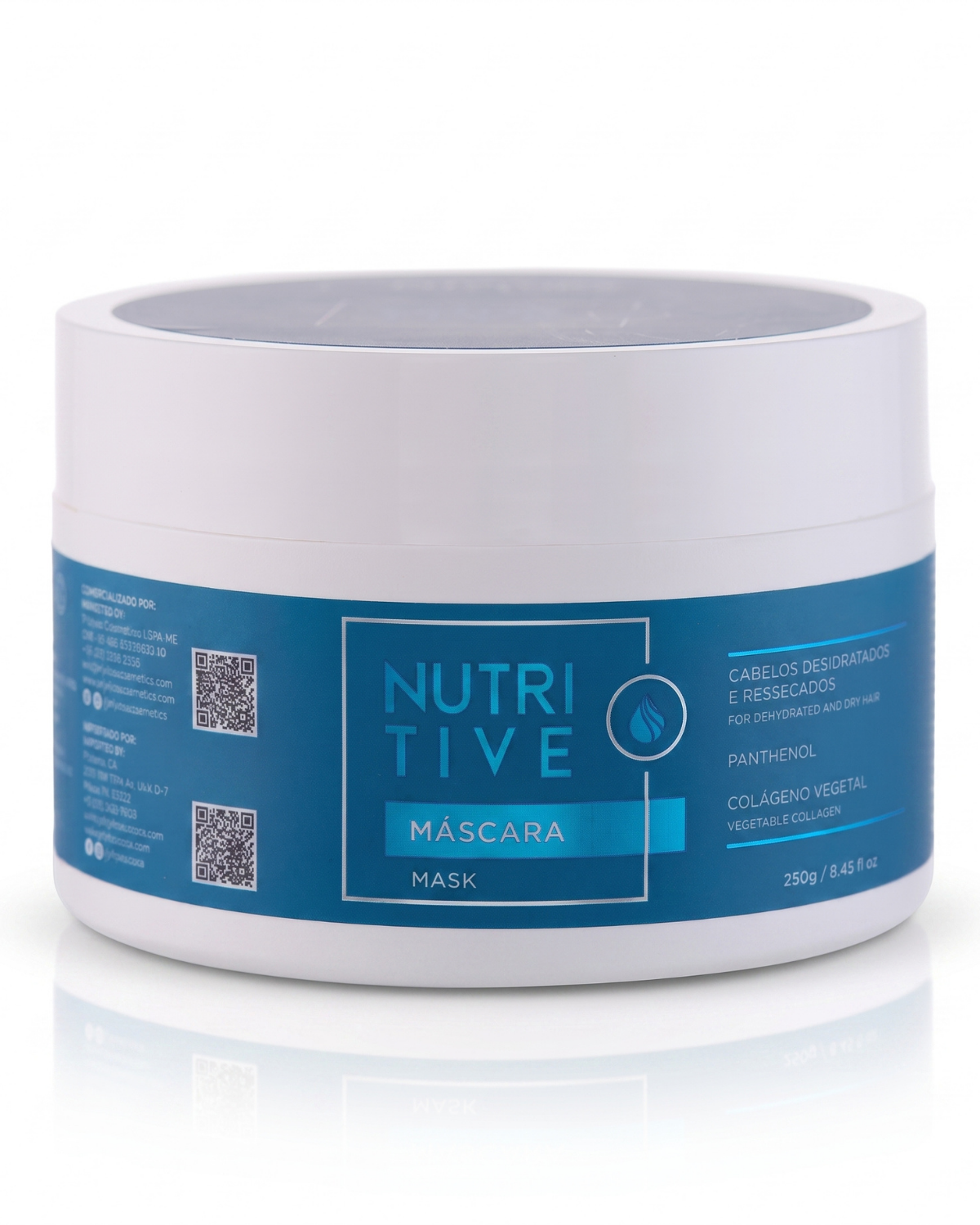 Nutritive Máscara — aplicação