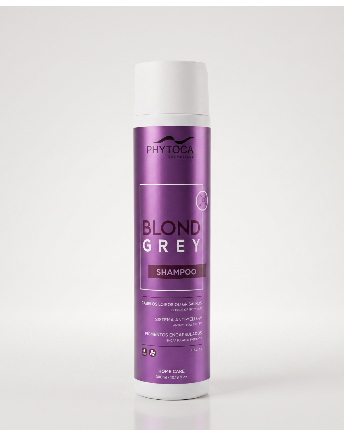 Blond Grey Shampoo — aplicação